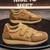 2025 Spring and Summer Men's New Retro Fashion Daily Casual Versatile Trend Velcro Flat Men's Shoes