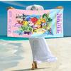 Personalized customized proof beach towel with Happy Tree Friends pattern - soft, absorbent,quick-drying,perfect swimming,camping&bathing