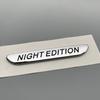 1 шт. EDITION 1 Night Edition хромированный серебряный значок автомобиля логотип наклейка эмблема наклейка