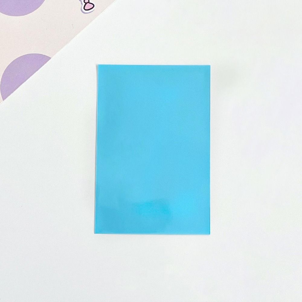 10 шт./компл. Macaron Color Idol защитный чехол для фото двухслойная пленка для фотокарточек сумка для фотокарточек домашняя