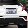 1 Pack Clear License Plate Covers And Frames, Car Licence Plate Frame Protector With Screws & Caps, Fits Any US Plates