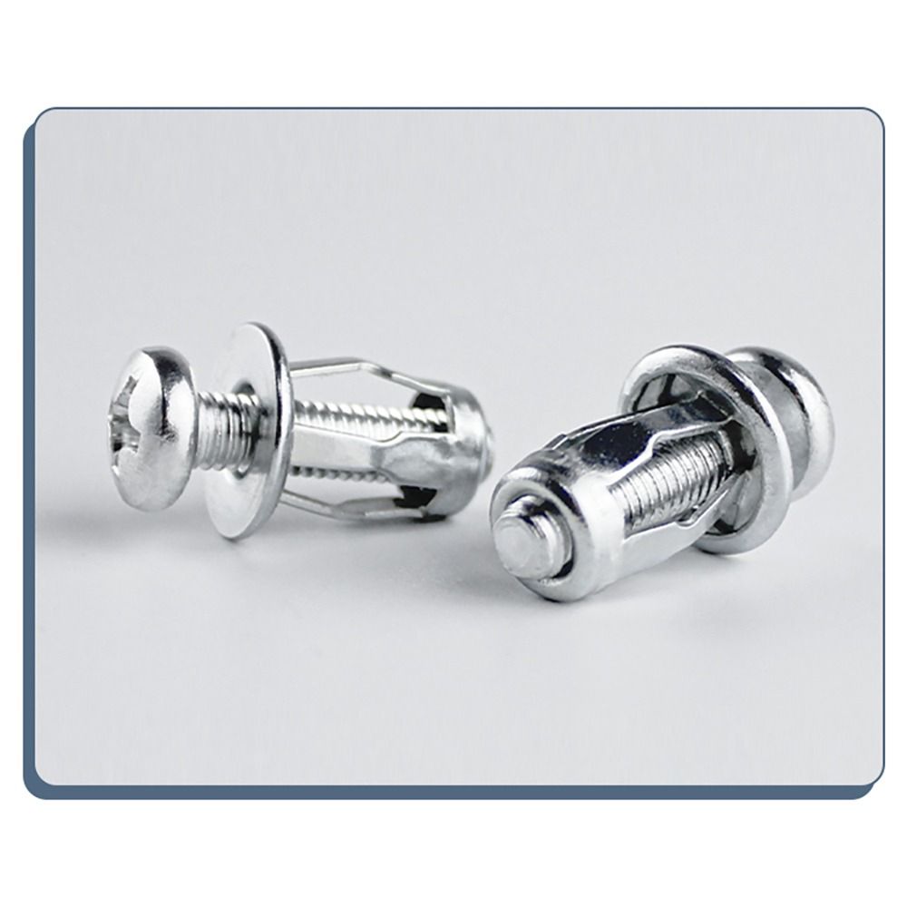 Wall For Automobile Motor Vehicle Car License Plate Bolt Petal Rivets Lock Nut Jack Expansion Nuts