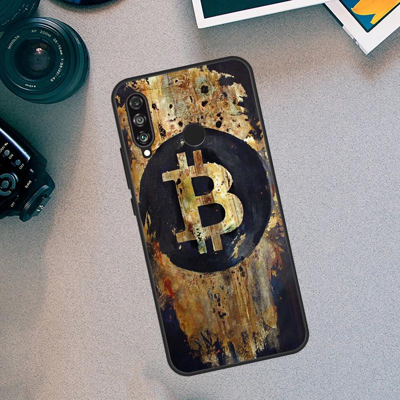 Чехол Bitcoin BTC для Huawei Nova 12i 12s 11i 7i 8i Y73 Y70 Y90 Y60 Y72 Y61 Y91 9 10 SE P40 Lite P30 Pro