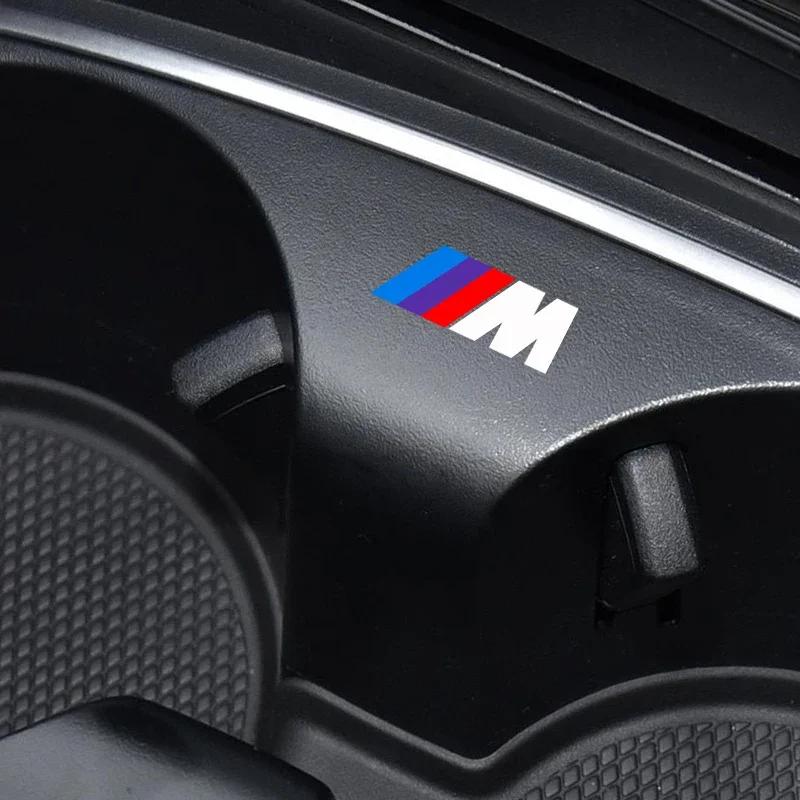 For BMW M X3 X5 X6 Car Random post Sticker Steering Wheel Decal Interior Decoration 50th Anniversary Edition for BMW E46 E39 E3