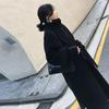 Женское шерстяное пальто средней длины - 2026 Осень/Зима Корейский стиль Утолщенная версия