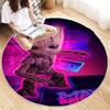 Cartoon Groot Round Carpet Big Living Room Bedroom Home Decor Rug Floor Mat Non-slip for Kitchen Sofa Doormat Gift Decoration