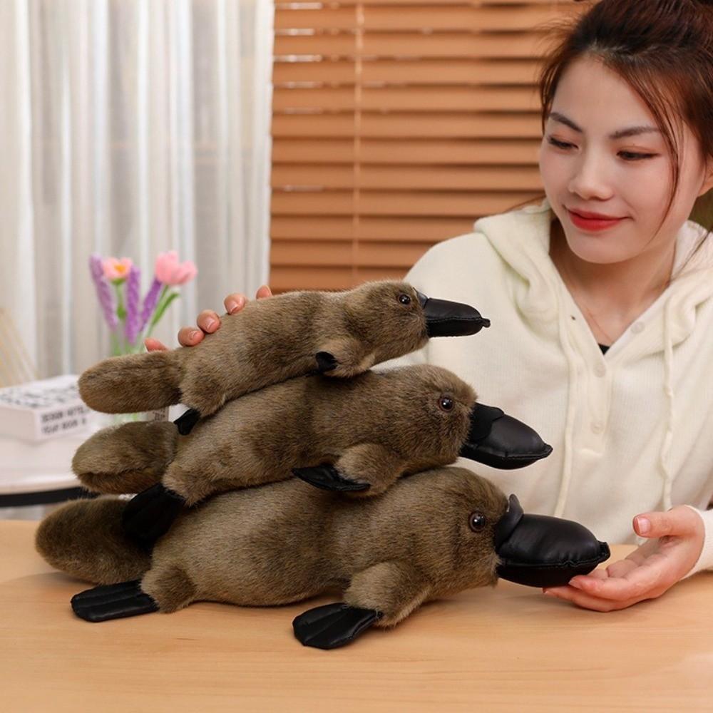 Soft Animal Stuffed Dolls 30/35/45cm Emulational Platypus Duck Toys Platypus Plush Doll