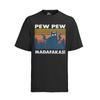 Lot Pew Pew Madafakas Funny Cat Oldschool Cats Organic Unisex T-Shirt