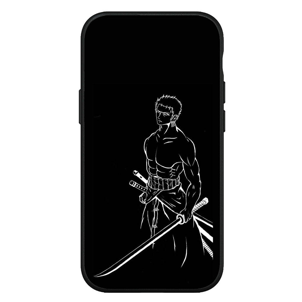 Чехол для телефона iPhone 15 14 Xiaomi Redmi Note 13 12 11 Pro Max X 8 7 XR Samsung Galaxy A15 S24 S23 A05 Huawei OPPO Roronoa Zoro One Anime Luffy Piece