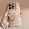 Милый медвежонок-мороженое для чехла для телефона Iphone14promax для Apple 13 Мягкий 11 для 15 Корейская подставка