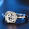 Time Inlaid Zircon Ring Diamond Ring Female