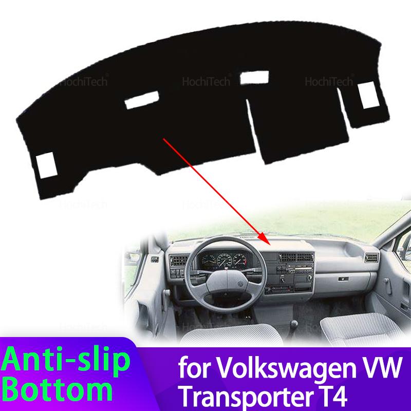 Для Volkswagen VW Transporter T4 EuroVan Vanagon Caravelle 1990-2004 Коврик для приборной панели Чехол для приборной панели Солнцезащитный козырек Аксессуары для ковриков