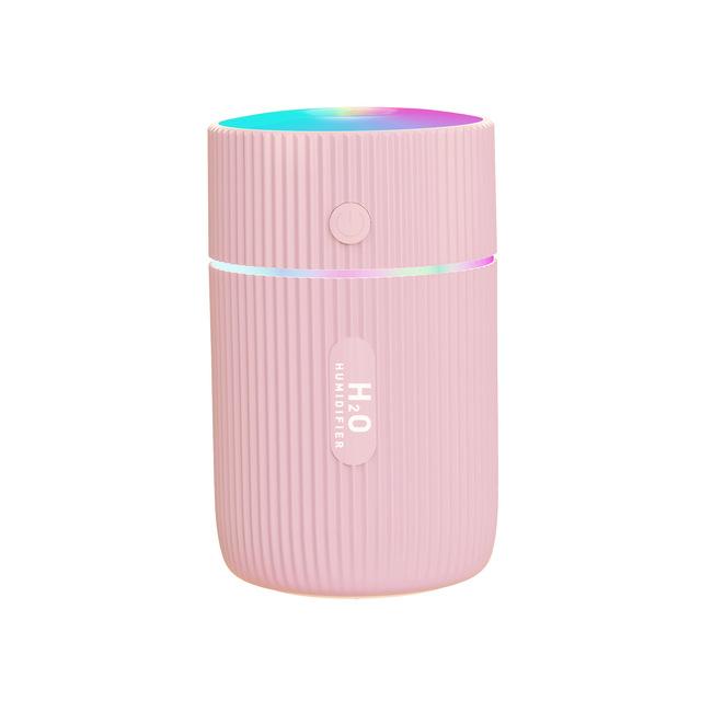 Mini Summer Cool Car Air Humidifier USB Charging With Colorful LED Smart Portable Air Freshener Mist Sprayer Diffuser 220ML