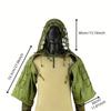 3D Leaf Camouflage Suit Birdwatching Hiking Hunting Outdoor Tactical Gear Unisex Adult