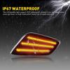 Side Marker Signal Blinker Corner Parking Pair Light Set for 97-06 Jeep Wrangler