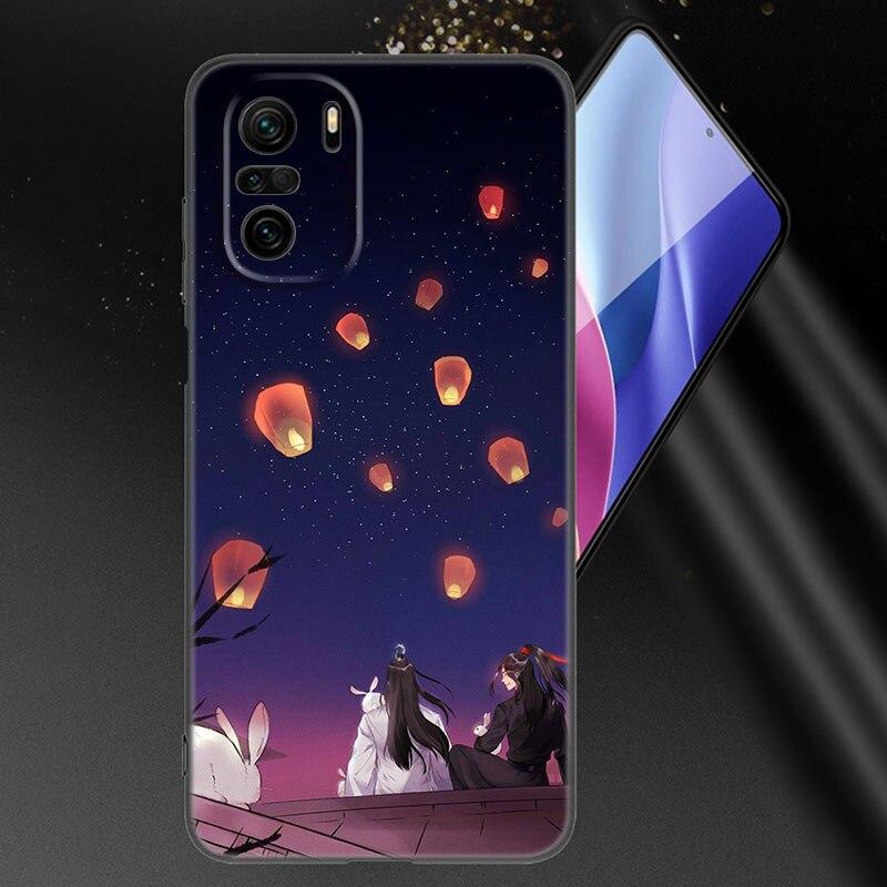 Anime Mo Dao Zu Shi Phone Case For Xiaomi Mi POCO X3 NFC GT M4 M3 12 11T 10T Pro A3 11 Lite NE 5G 12X 11i F3 Soft Black Cover