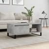 VidaXL Coffee Table Concrete Grey 90x50x36.5 Cm Engineered Wood 830576