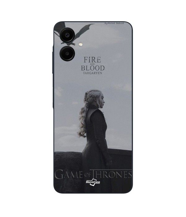 Coque de téléphone - Maniacase - Samsung Galaxy A06 - Silicone - Souple - House of the Dragon