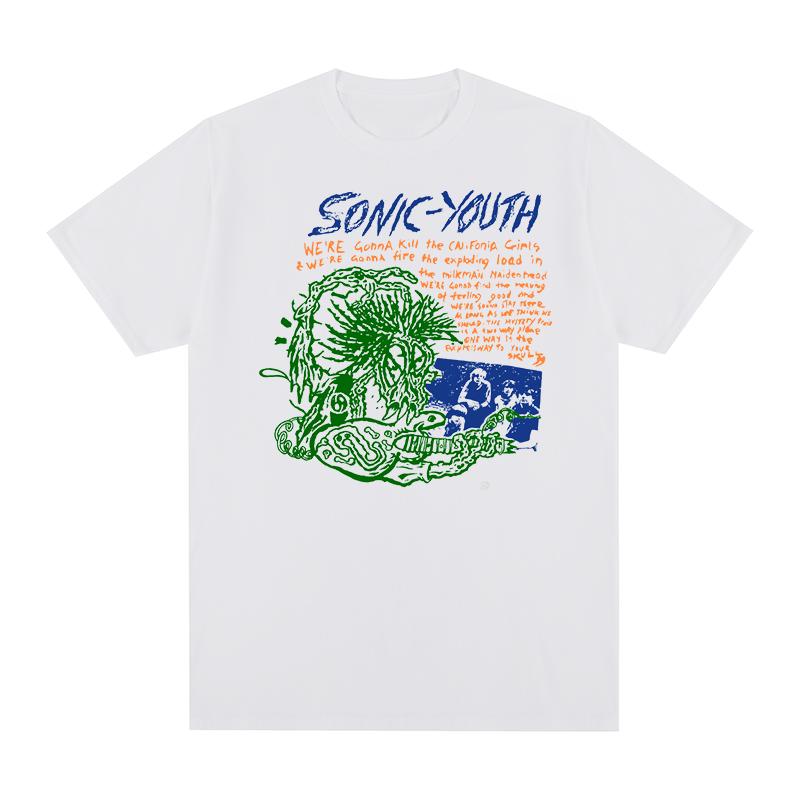 YOUTH Vintage Tshirt Rock Band Popular Punk Harajuku Fashion Streetwear Gothic Cotton Men T shirt New Tee Tshirt Womens Tops