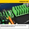 YNPQTDS 10x2.6x3.5 Inch Pliers Organizer Rack, ABS Pliers Holder, Pliers and Spanner Organizer Rack for Home, Workshop, and Tool Room