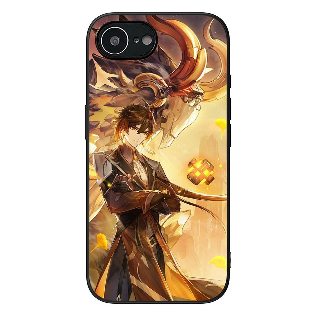 Чехол для телефона Xiao Zhong Li Genshins Impacts ZhongLi для Xiaomi Redmi Note 12 11 10 A3 Pro 10A 10C 12C Note12 5G Защитный чехол