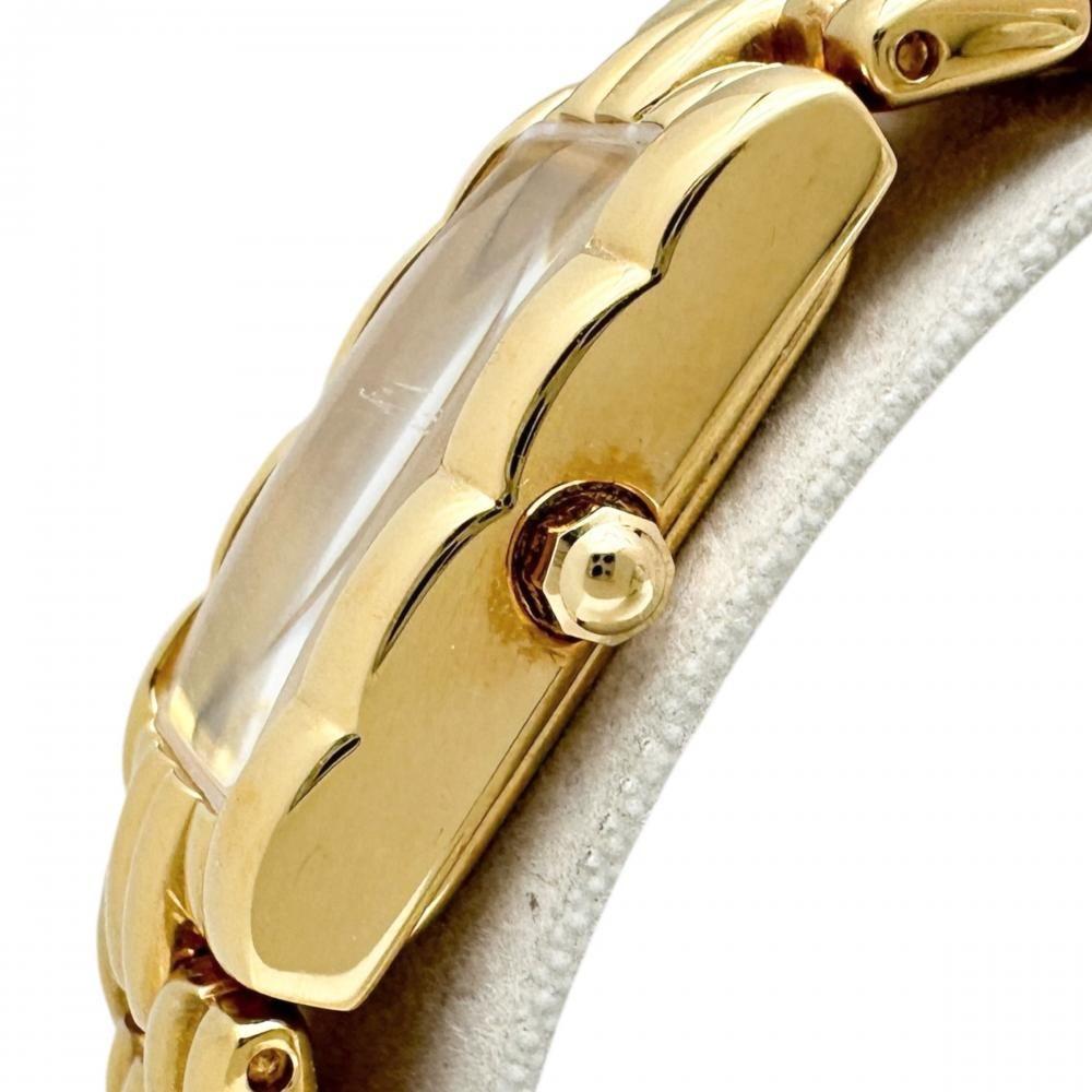 Used 【FENDI/Fendi】670L Watch GP Quartz Gold Dial/Gold Band Ladies [Used] (Mako Shouten) [GD]
