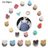 Sewing Accessory Doll Bags Accessories Diy Dolls Buckles 6mm Belt Buckle Mushroom Spikes Buttons