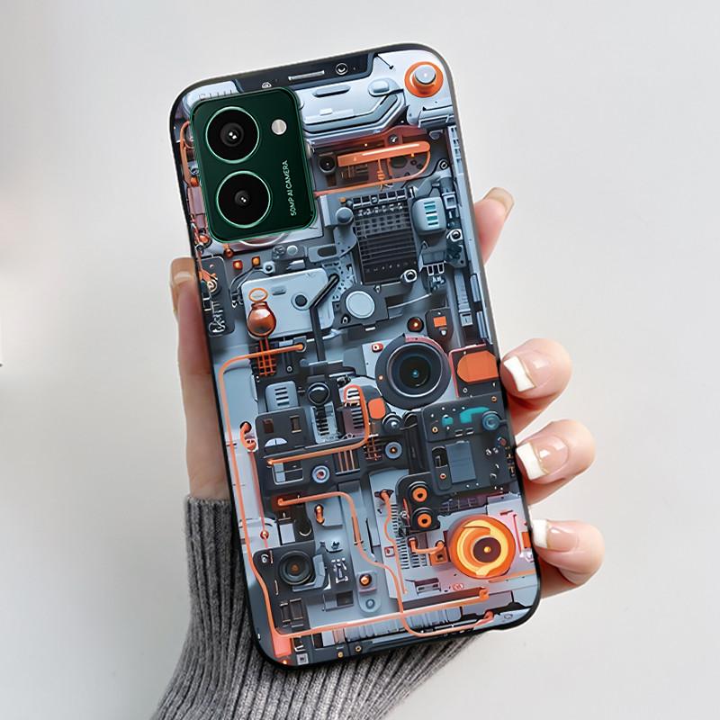 Чехол для Nokia HMD Pulse Pro / HMD Pulse / HMD Pulse+ Чехол Роскошный Милый Крутой Для Мальчиков Девочек Мягкий Силикон Матовый Защитная Крышка Оболочка для Телефона
