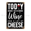 Wine Metal Plaque Mural Cave Wall Decor Custom Classic Tin Sign Poster