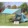 Outdoor Park Tent 2-4-6 People Camping Tent Quick Opening Vinyl Tent Canopy Integrated Two-in-One Camping Tent