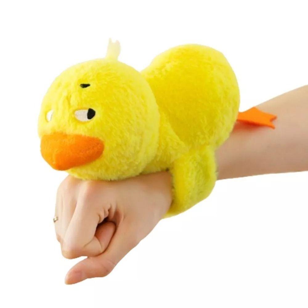 Новая плюшевая кукла-капибара, браслет-пощечина, обезьяна, интерактивная игрушка, плюшевый браслет, домашний декор, подарок, браслеты-пощечины для животных