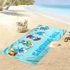 The Smurfs Print Beach Towel, Large Soft Quick Dry Towel for Beach Camping Swimming