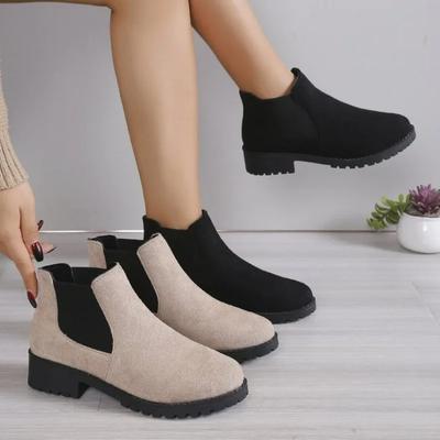 Осень-зима женские туфли-лодочки сапоги высокого качества европейские женские туфли PU каблуки лодыжки быстрая доставка платформа