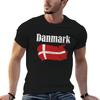 Danmark Danish Flag Vintage Graphic Denmark Lovers Tourists Souvenir Cool National Gift TShirt