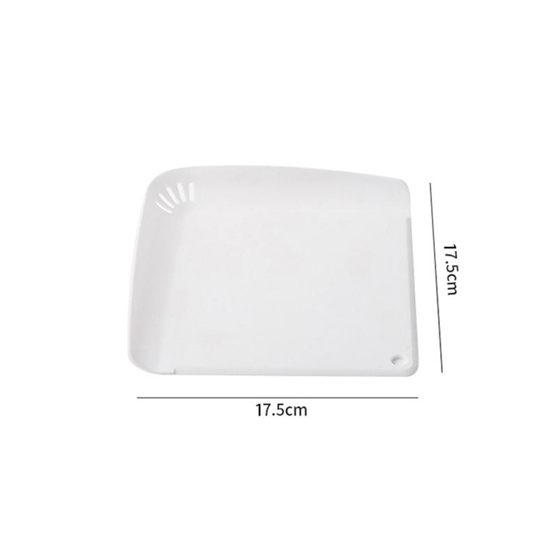 Кухонная многофункциональная маленькая разделочная доска для дренажа, портативная разделочная доска для фруктов, бытовая пищевая пластиковая доска