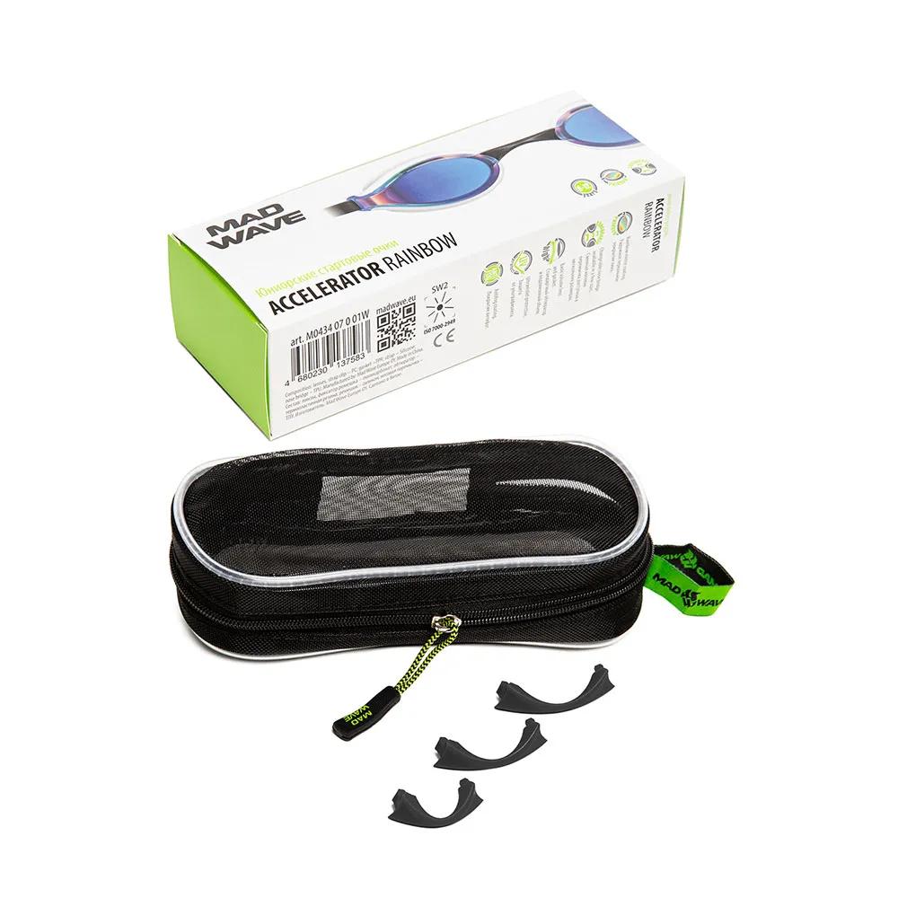 Madwave Детские очки для плавания Junior Mirror Accelerator Rainbow