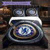 Набор постельного белья Chelsea FC, 3 предмета, мягкая микрофибра, пододеяльник с наволочками для спальни