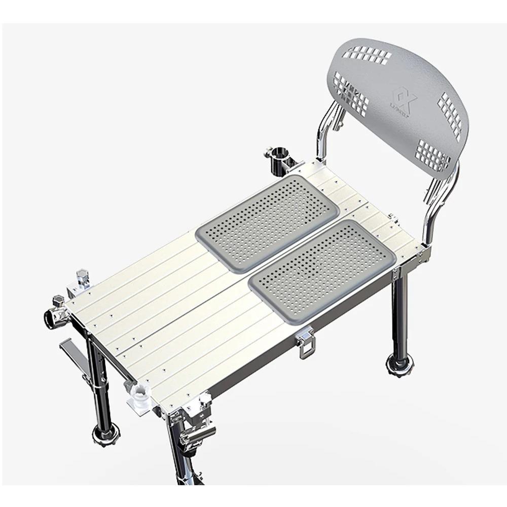 Новая рыболовная платформа Ультралегкий и утолщенный портативный стул Алюминиевый сплав Многофункциональный Рыбалка в воде Мини Легкий для переноски