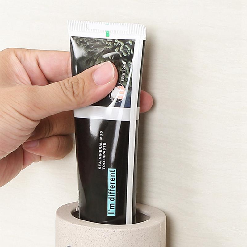 Бытовые автоматические выдавливатели зубной пасты Stick-Up Type Разлагаемые пшеничные соломинки Товары для ванной комнаты