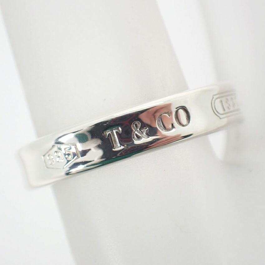 [Used] TIFFANY 925 1837 Narrow Ring / Size 9 / j14-9