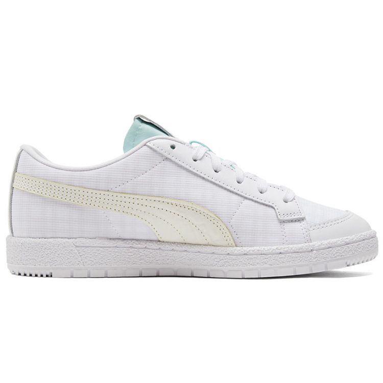 Puma Ralph Sampson 70 Lo Layer Ретро Повседневные Кроссовки с Низким Верхом Унисекс кроссовки Белый Желтый 383540-01