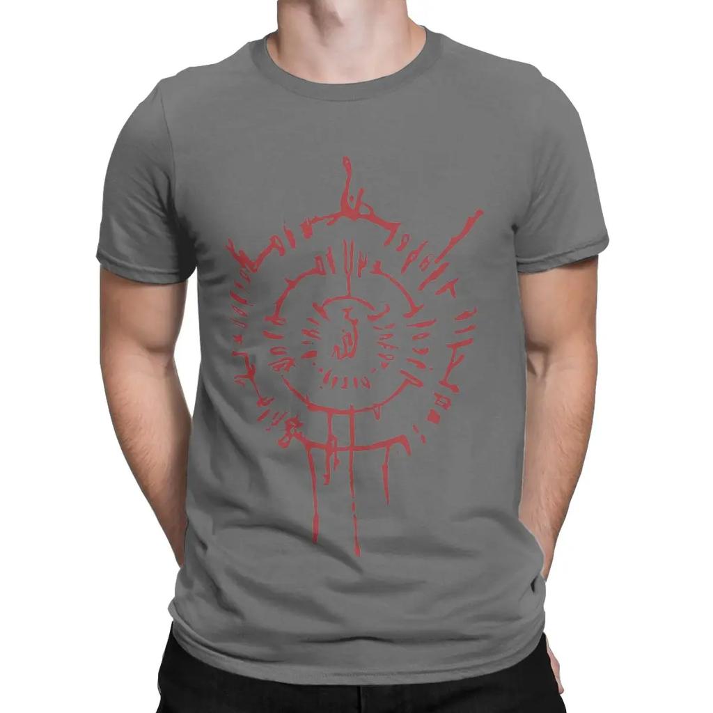 Astarion Adventures BG3 Men T Shirt Baldurs Gate Humorous Tee Shirt Short Sleeve Round Neck T-Shirt 100% Cotton Printed Clothing