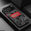 Задняя крышка-чехол для телефона для iPhone 17 Pro Max 16 Plus XS XR 11 14 17e 12 13 Mini Air 15 7 8 SE Логотип Героя Marvel