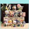 Demon Slayer Birth Flower Pvc Action Figures With Display Packaging For Collectors And Gift Ideas