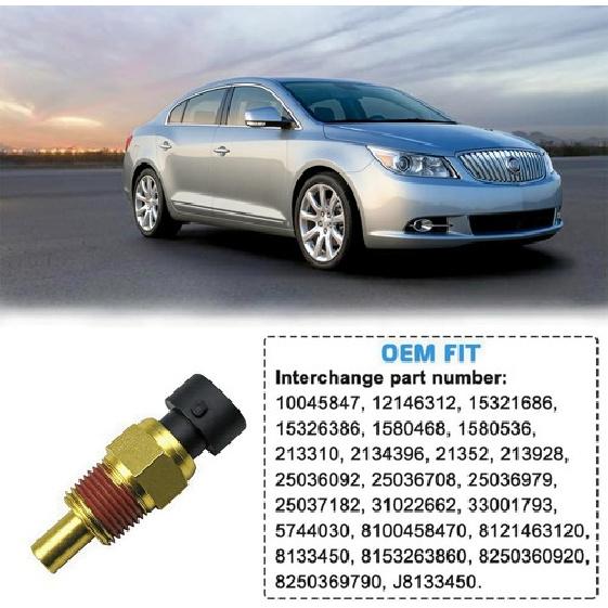 Датчик температуры охлаждающей жидкости, датчик температуры ECT, совместимый с Duramax- Blazer I
