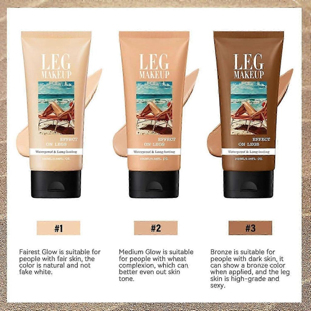 Miracle De Paris Макияж для ног, Miracle De Paris Корректор покрытия для тела Водостойкий, Корректор тона для всего тела с очень большой кистью для макияжа тела, Ta