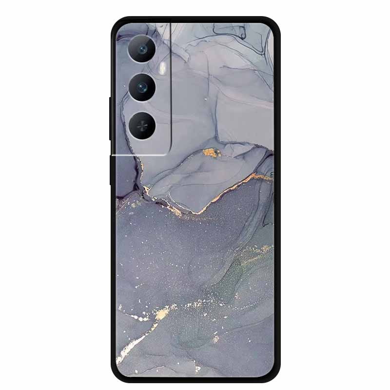 Чехол для Realme C65 4G Global C 65 с мраморным узором, задняя крышка, мягкий силиконовый протектор-щит TPU, Funda для RealmeC65 Capa