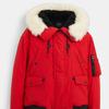 Coach Парки Мужские Красные Съемный Воротник Умеренный CE337-RED