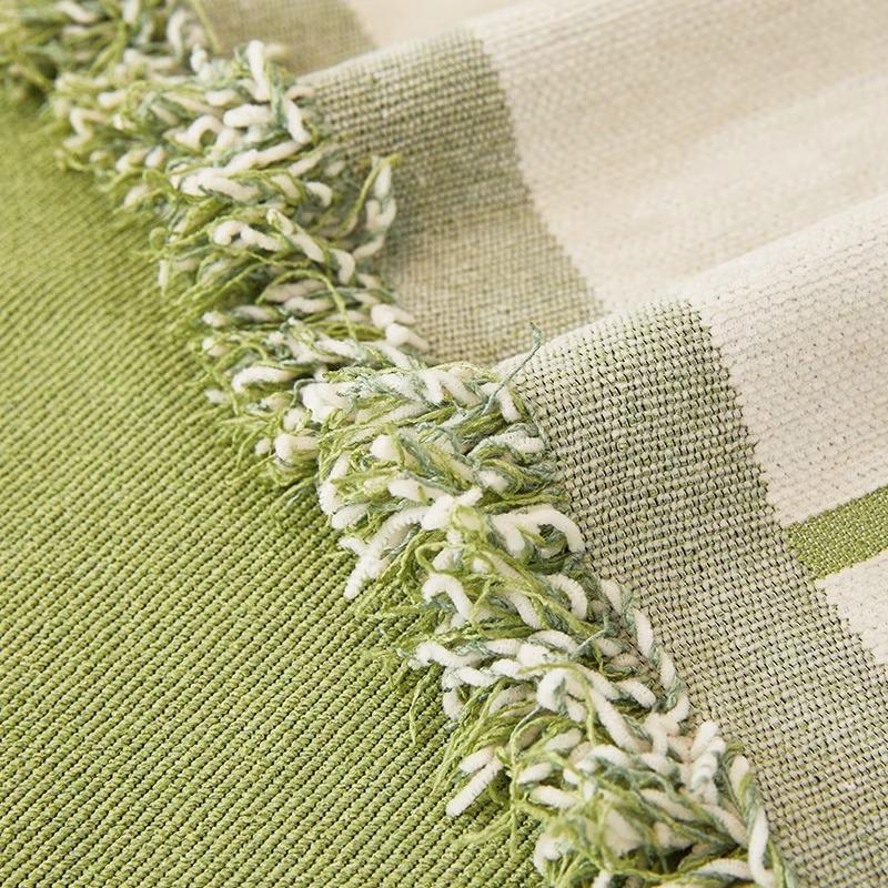 Chenille Sofa Cover Cloth Tassels Universal One Piece Cushion Delicate Skin Friendly Blanket Backrest Can Be Used On Both Sides