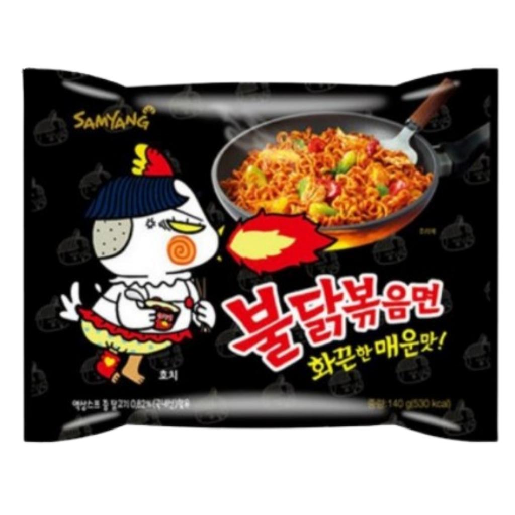 Samyang Корейский рамен в одной упаковке(1PCS) – 10 вкусов на выбор (Булдак, Кробо Булдак, Маптэнг и т.д.)